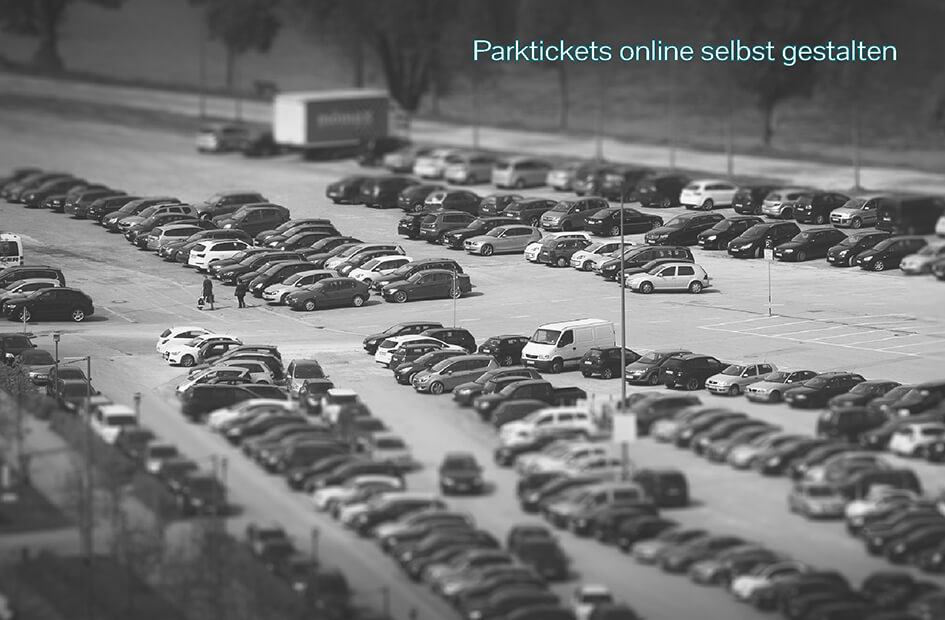 Parkscheine drucken-Parktplatz